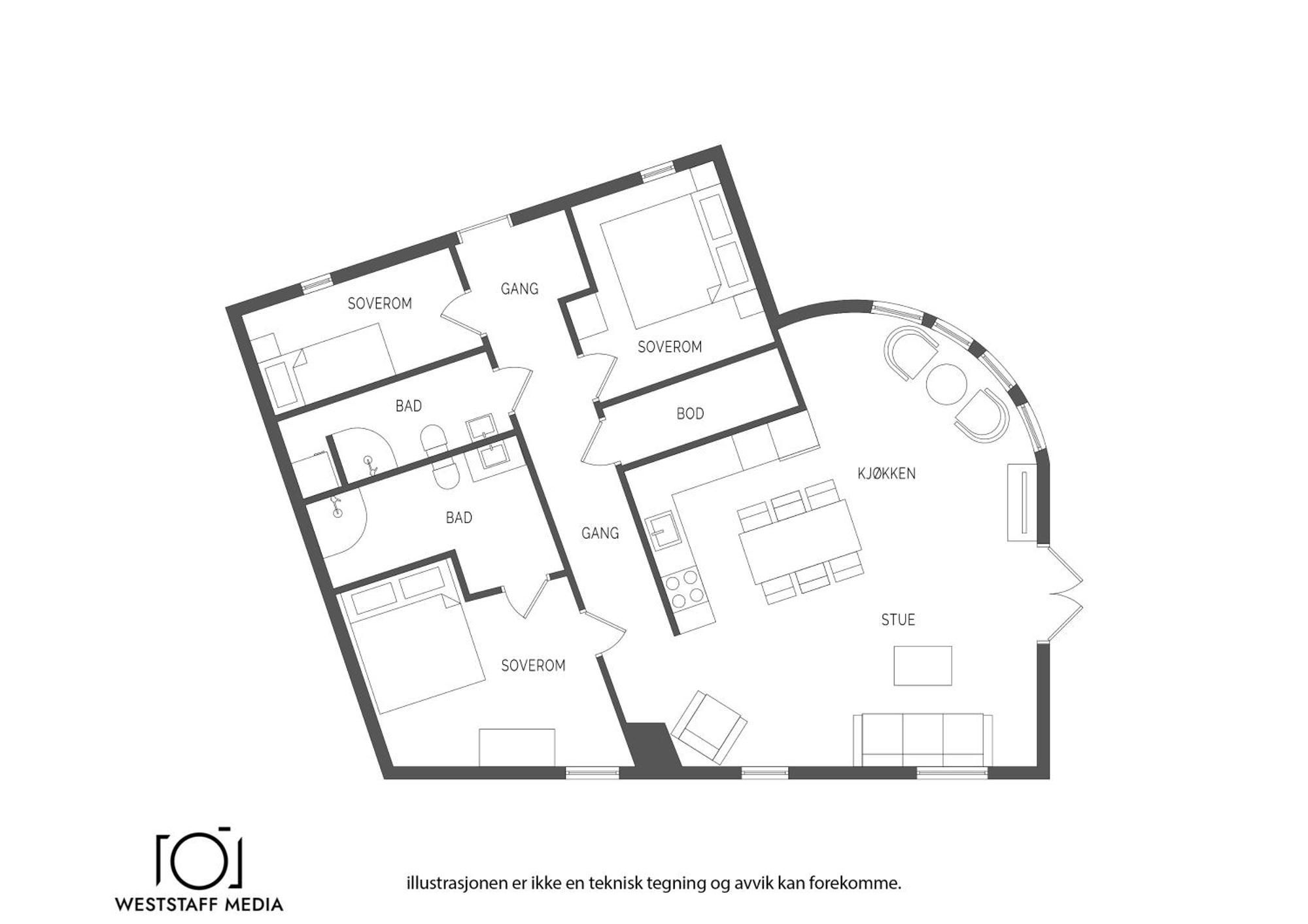 Stay L Urban - Spacious Apartment With Private Terrace Bergen Exterior foto
